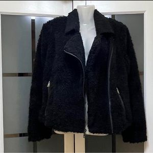 Express teddy motto jacket